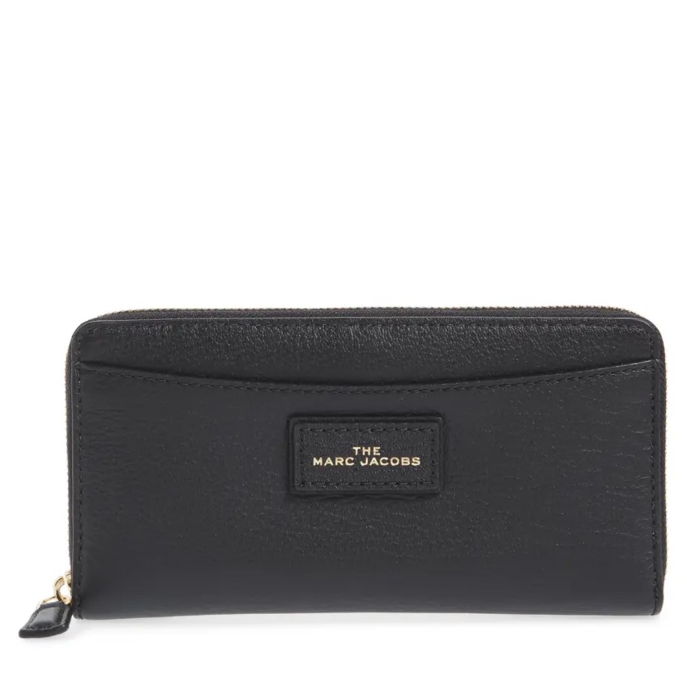 NWT, Marc Jacobs Vertical Zippy Leather Wallet